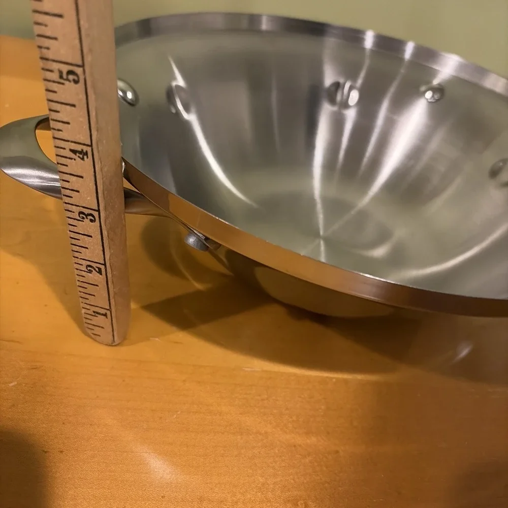 Calphalon #104 Stainless Steel Double Boiler Insert Dual Handles